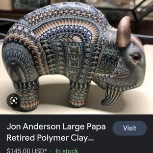 John Anderson Bull figurine